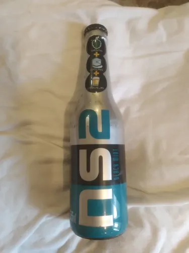 Garrafa cerveja nova .