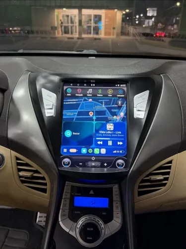 Central Multimídia tesla para Hyundai Elantra