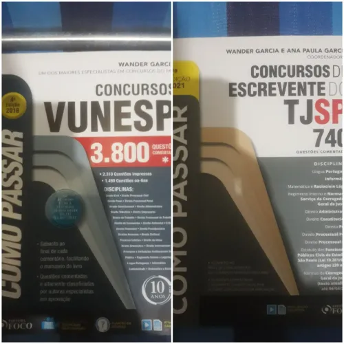 Como Passar - Questões Comentadas - VUNESP - TJ SP - Escrevente - Tribunal de Justiça SP