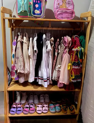 Arara de roupas - Infantil NOVA
