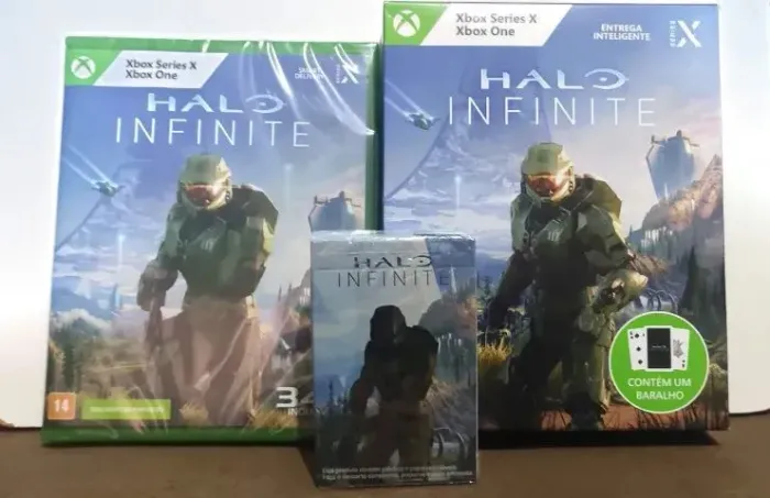 Halo infinite edição especial (lacrado) aceita troca por Jogo de ps5