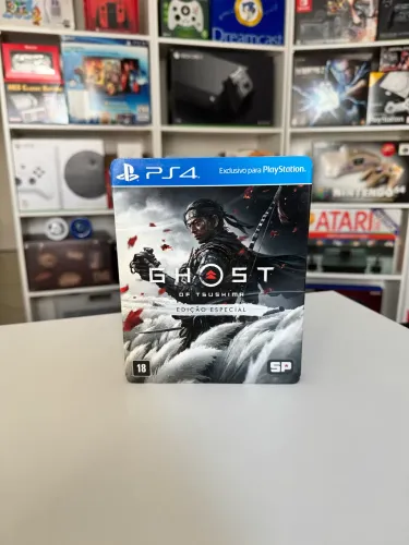 Vendo Ghost Of Tsushima Ps4 Edição Especial - Steelbook semi novo