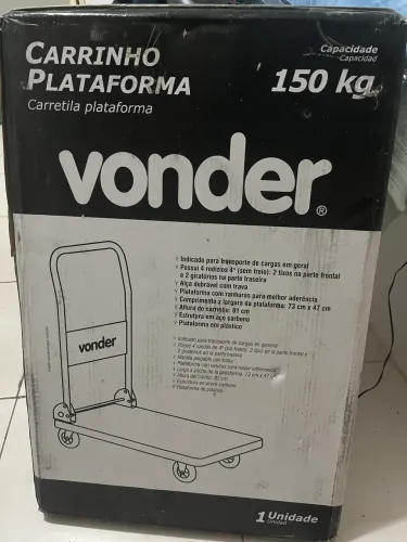 Carrinho Plataforma Vonder