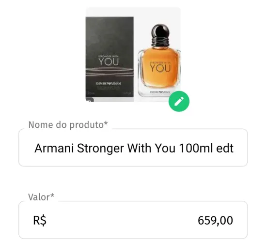 Perfume Armani Stronger With You 100ml edt