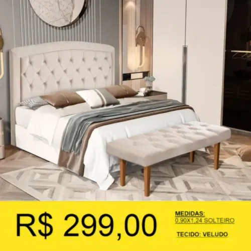 CABECEIRA SOLTEIRO A PRONTA-ENTREGA
