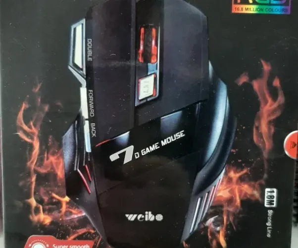 Mouse Gamer X7 (( 3200 Dpi )) Optico ! Ergonômico  Usb 2.0  