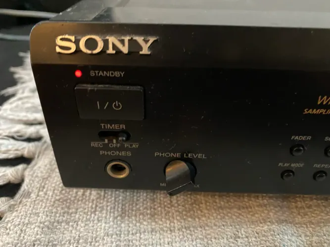 MiniDisc Deck Sony MD MDS-JE330