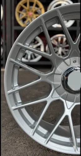 Rodas aro 17 prata furação 4X100 5X100 Tala 8.5