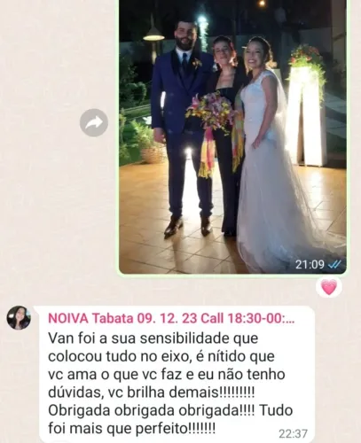 Cerimonialista e Assessora de Eventos