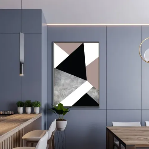 Quadro Decorativo Moderno Geométrico