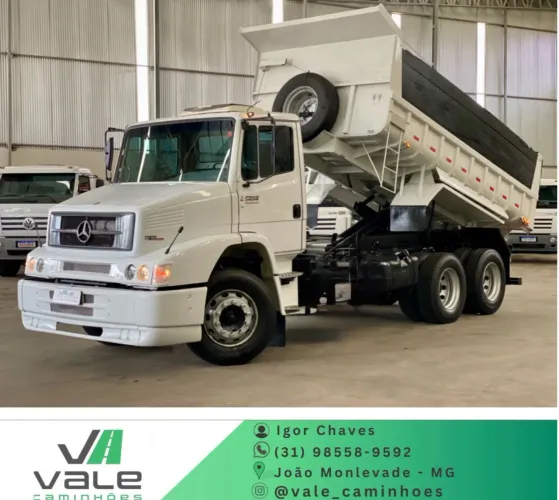 MB 1620 eletrônico caçamba 6x2
