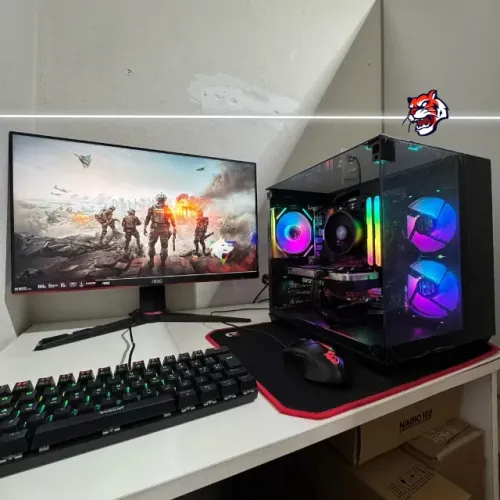 Pc Gamer - Ryzen 5 3600 + RTX 3050 8GB + RAM 16GB + SSD M.2 NVMe 512GB