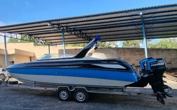 Lancha HD parelha toda reformada-62- *