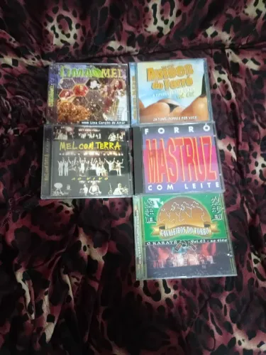 Coleção de CDs de Forró - Lima com Mel, Aviões do Forró e Mais!
