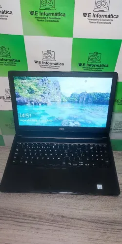 Notebook Dell core i5 8 geração 8gb SSD 256gb Ótimo Desempenho