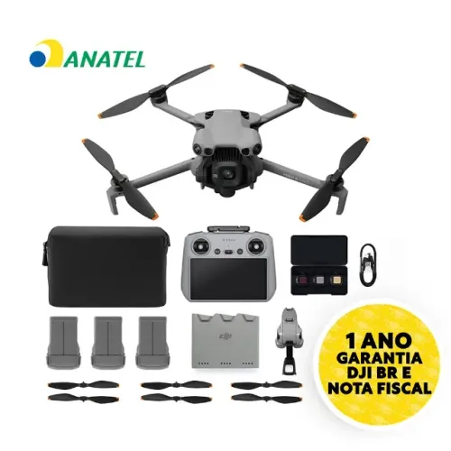 Drone DJI Mini 5 Pro Fly More Combo Plus (Com Tela) ( Lacrado, Garantia 1 Ano ) Anatel BR