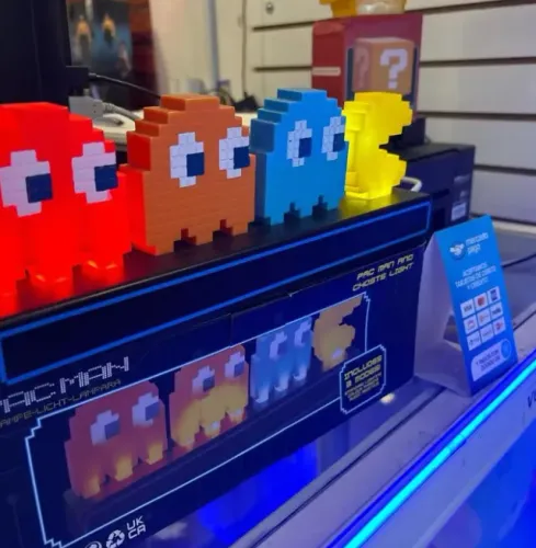 Luminária Pac Man