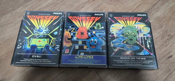 3 jogos CIB para Odyssey Philips 