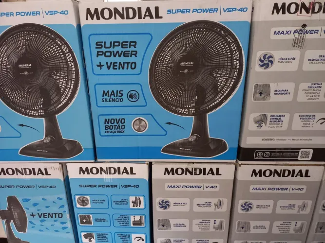 Ventilador de mesa Mondial 40cm faço entrega!
