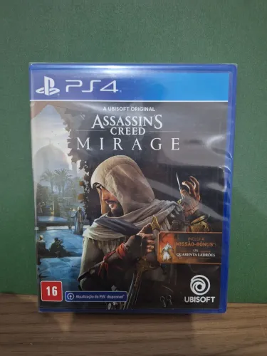 Assassin's Creed Mirage - PS4 Novo Lacrado