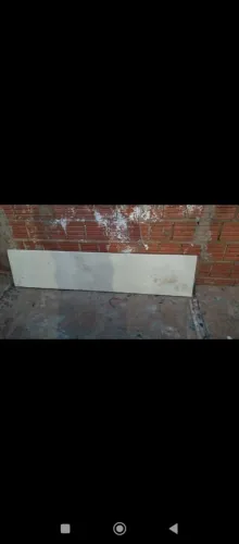 Mármore branca 2 MTS comprimento por 0,45 largura 