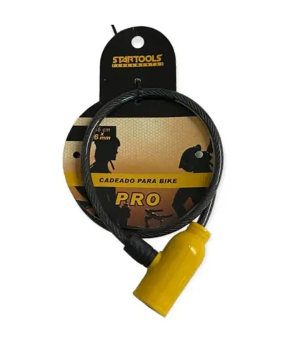 Cadeado 80cm x 14mm Para Bike Pro Startools