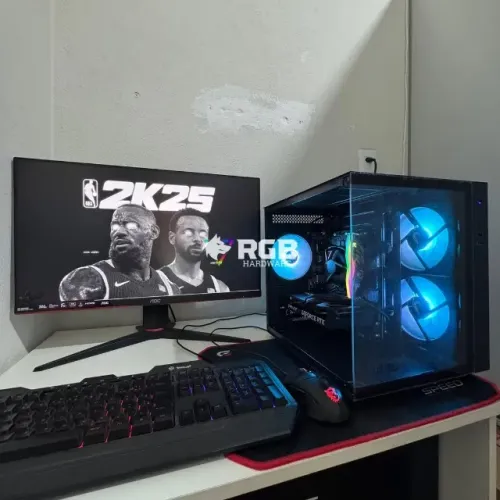 PC Gamer RGB HARDWARE - Core i5 11400F + 16GB + SSD 512GB + RTX 4060