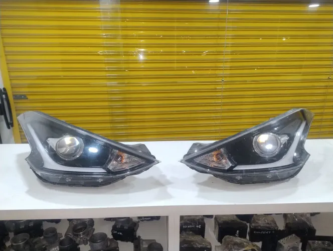 par de farol do HB20 2020 a 2022 de led cara de bagre