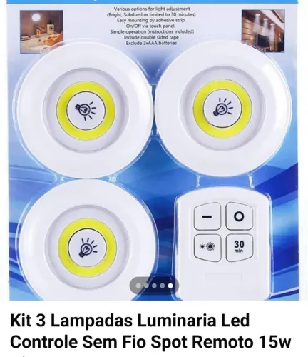 Kit Luminária linda