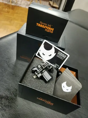 Transverse Nano - Máquina De Tatuagem Electric Ink Preta