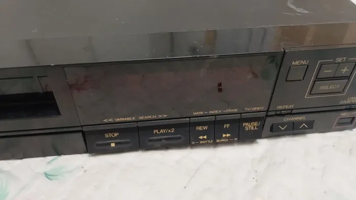 Vídeo cassete jvc antigo. Mod d440m. 4 cabeças