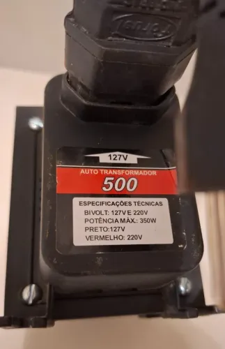 Auto Transformador Bivolt 500 VA - Kitec