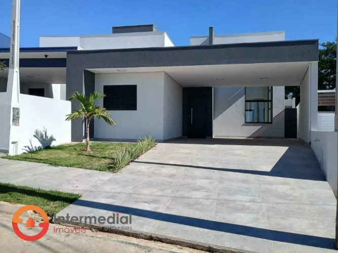 Casa para locação com 3 dormitórios sendo 1 suíte - Condomínio Tropicália Garden em Boituv