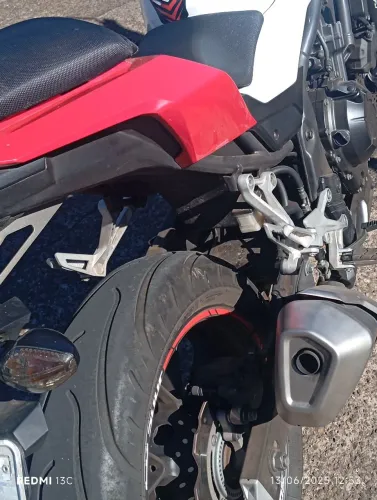 CB 500 f 2016 série capitão América