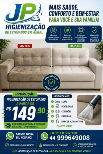 Limpeza de Estofados *