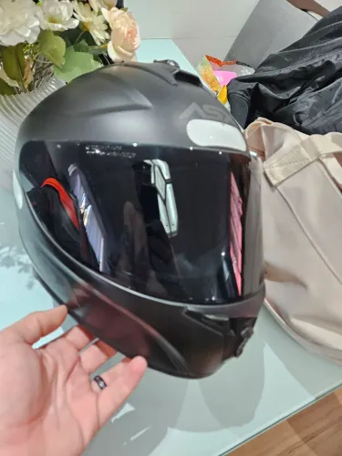 Capacete asx preto draken 60