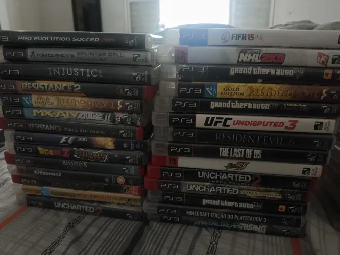 Lote Jogos ps3 playstation 3 (LEIA A DESCRIÇÃO)