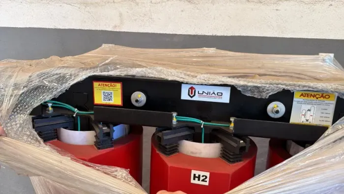 TRANSFORMADOR A SECO | 15KV | 150KVA | 13.800V | 380V | TRANSFORMADORES UNIAO