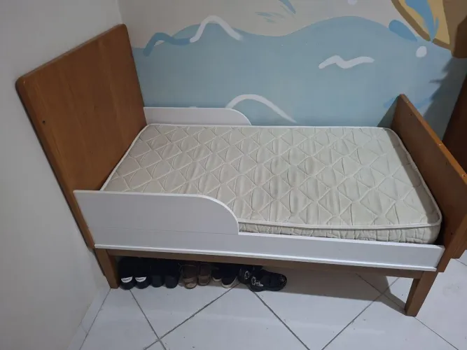 Cama Infantil + Colchão 