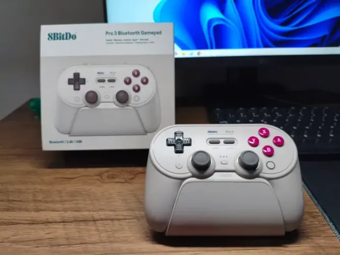Controle Gamer 8BitDo Pro 3 Novo