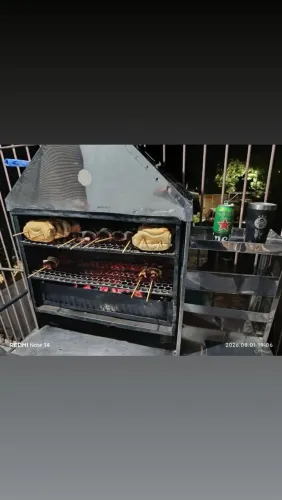 Carrinho para espetinhos