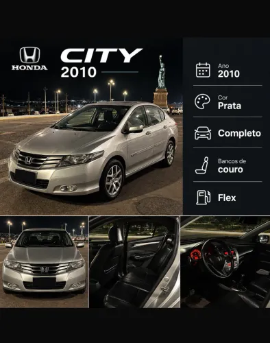 Honda City Sedan EXL 1.5 Flex 16V 4P Mec. 2010