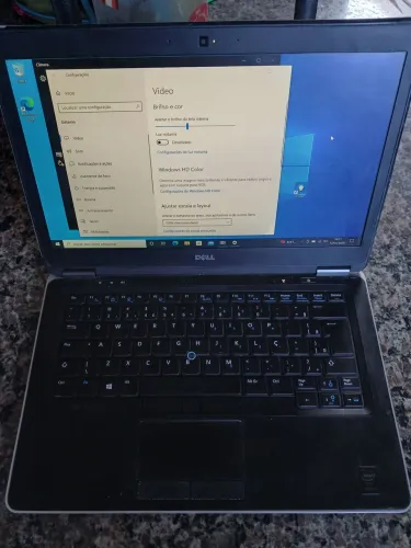 Notebook dell latitude e7440 i5-4310u Ssd 240gb 8gb Ddr3 cor prata