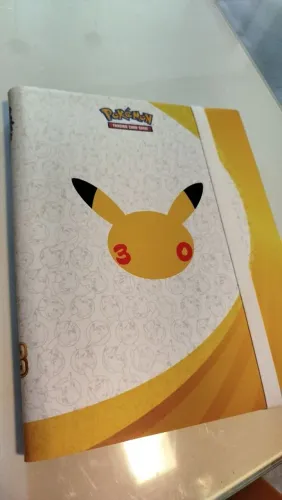 Fichário pokémon 30 anos