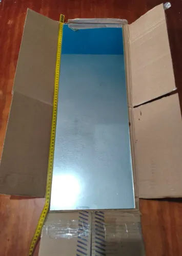 Espelho Retangular sem Moldura 68x24 cm - Ideal para Banheiro, Quarto ou Decoração