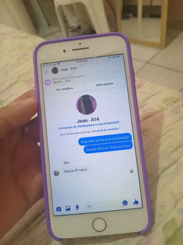 Troco iPhone 7 Plus em outro celular