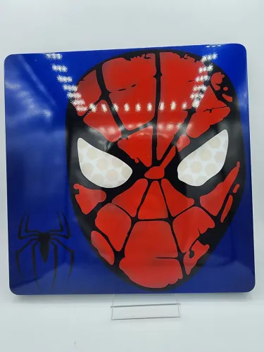 Tampa Superior Personalizada para PlayStation 4 Slim - Homem-Aranha - Usada
