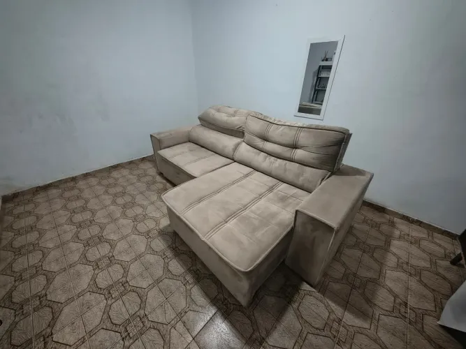Sofá 5 lugares retrátil e reclinavel
