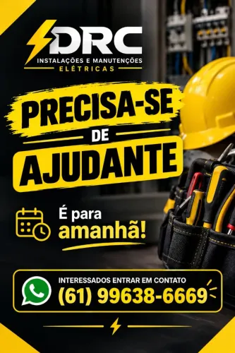 Precisa-se de um ajudante