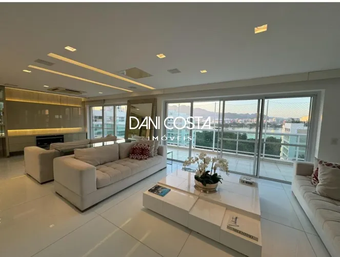Cobertura linear na Barra da Tijuca, Rio de Janeiro, Vistta Laguna: Cobertura com 3 quarto